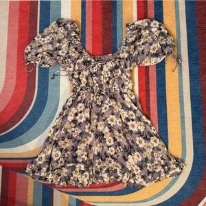 En Saison Purple Floral Dress